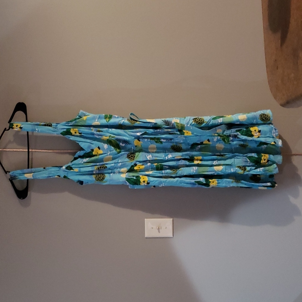 Jill tropical turtles swing dress from modcloth collectif